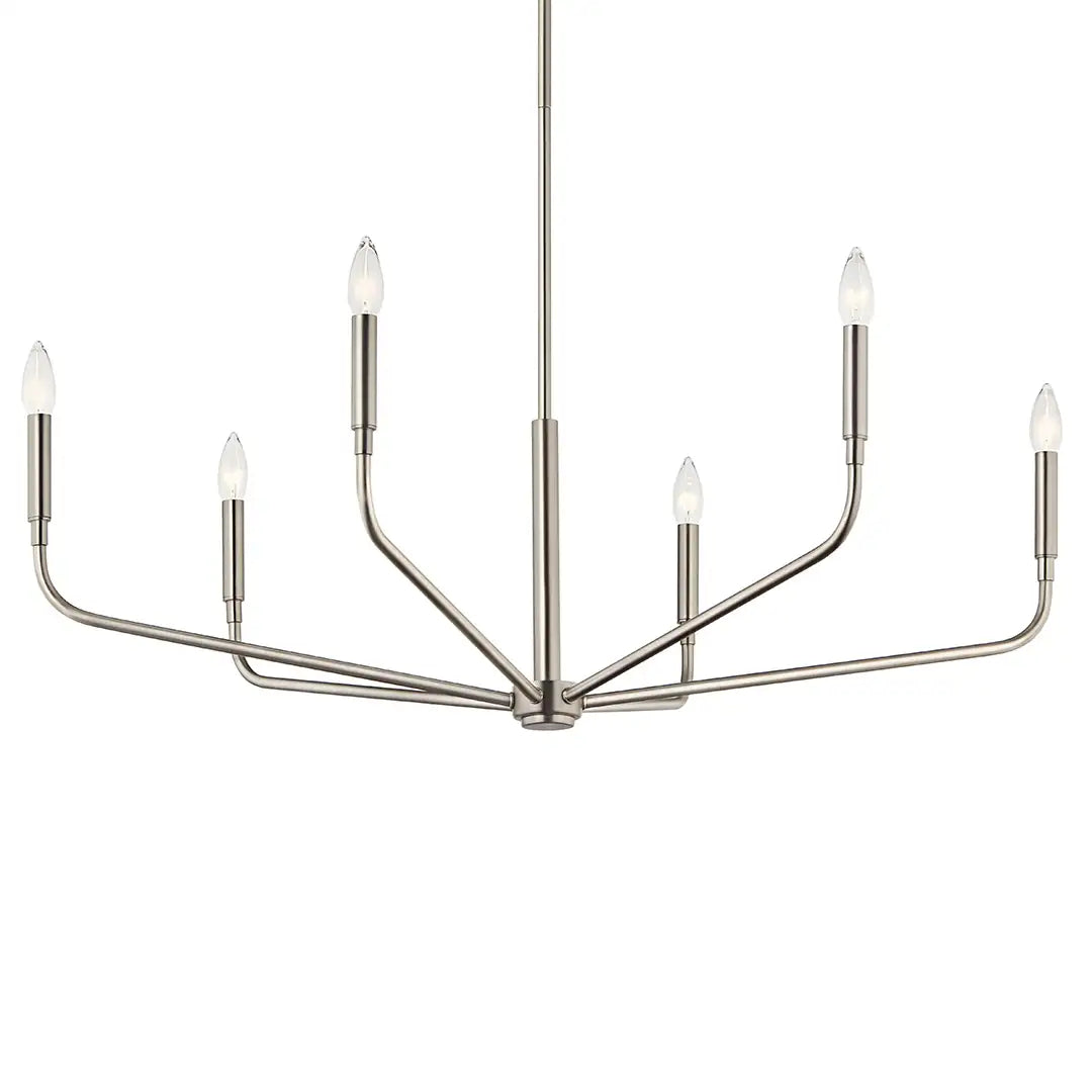 KICHLER, MADDEN CHANDELIER, LINEAR LIGHT
