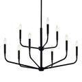 KICHLER, MADDEN CHANDELIER, LINEAR LIGHT