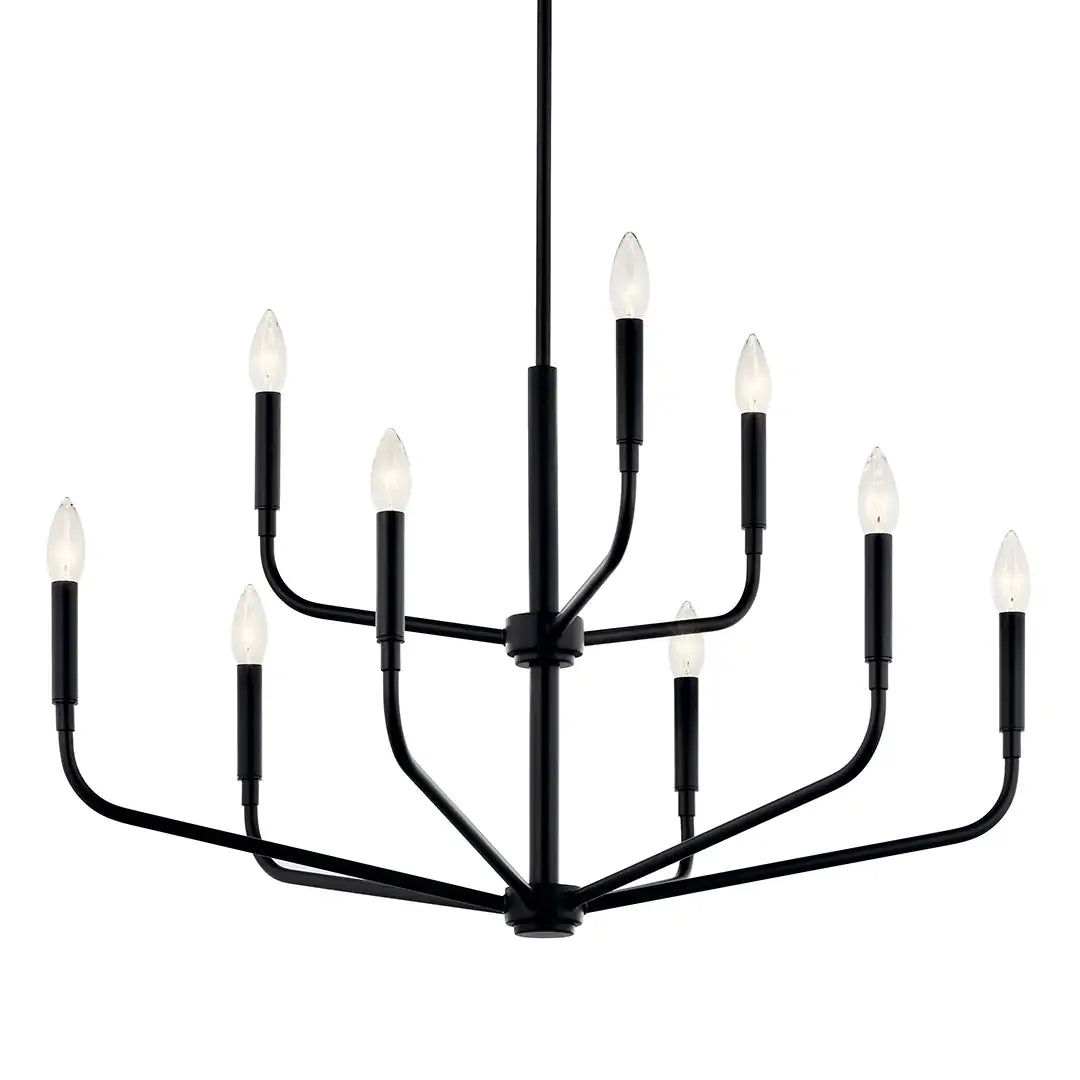 KICHLER, MADDEN CHANDELIER, LINEAR LIGHT