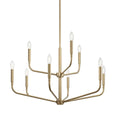 KICHLER, MADDEN CHANDELIER, LINEAR LIGHT