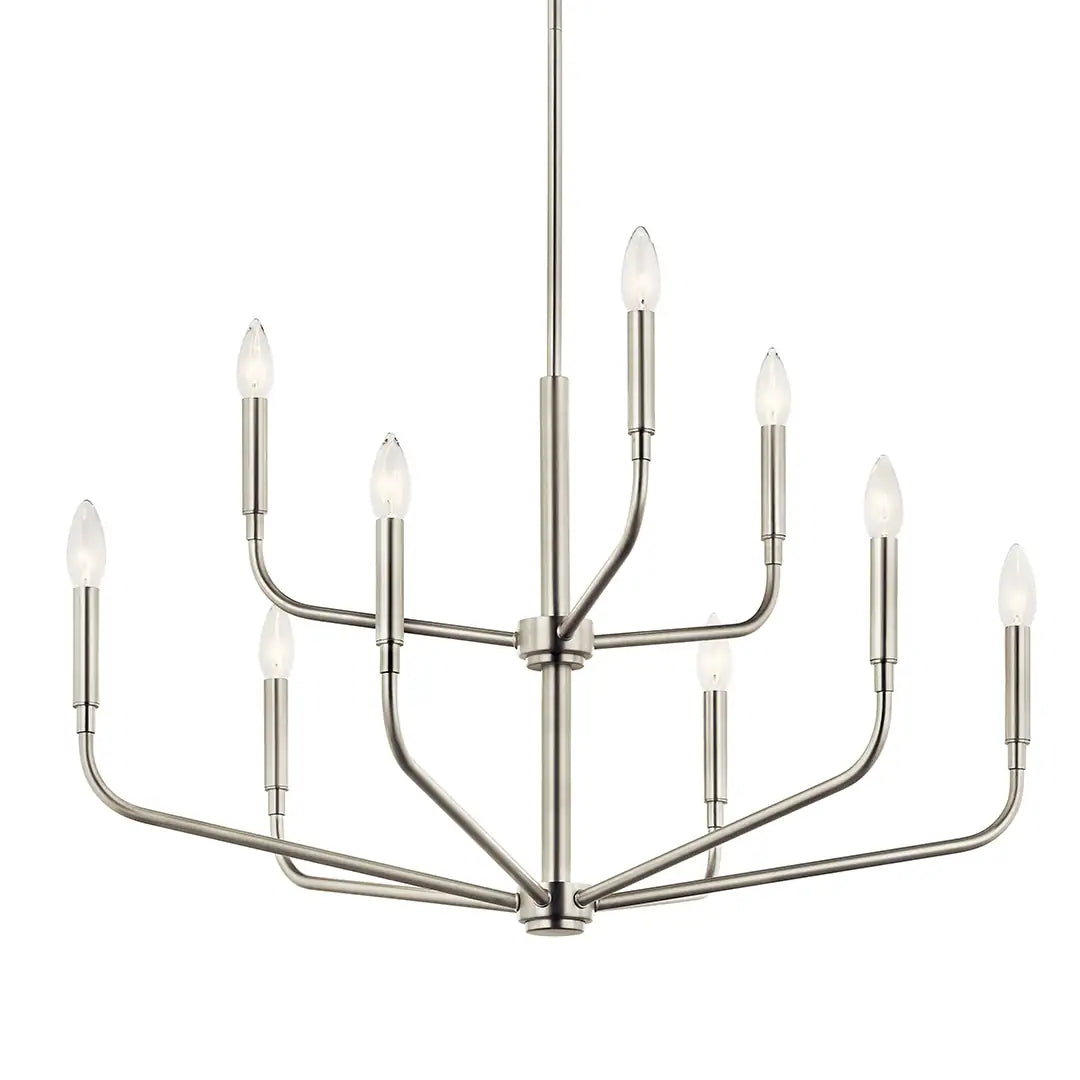KICHLER, MADDEN CHANDELIER, LINEAR LIGHT