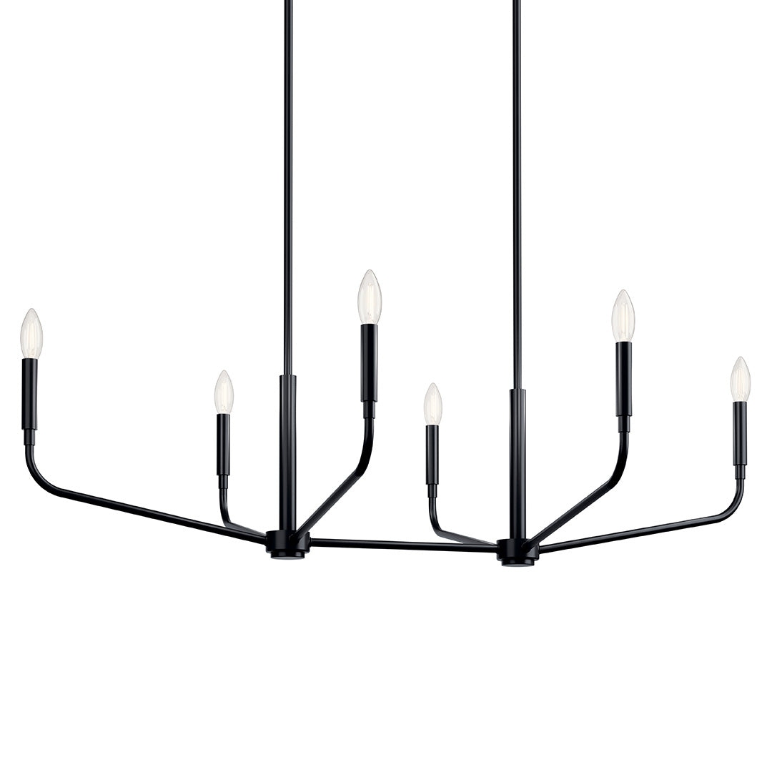 KICHLER, MADDEN CHANDELIER, LINEAR LIGHT