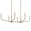 KICHLER, MADDEN CHANDELIER, LINEAR LIGHT