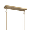 KICHLER, MADDEN CHANDELIER, LINEAR LIGHT