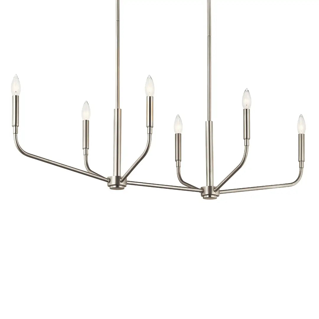 KICHLER, MADDEN CHANDELIER, LINEAR LIGHT