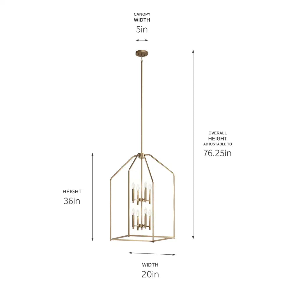 KICHLER, MADDEN FOYER, PENDANT LIGHT