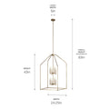 KICHLER, MADDEN FOYER, PENDANT LIGHT