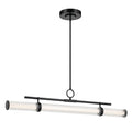 KICHLER, RIVEN CHANDELIER, LINEAR LIGHT
