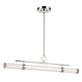 KICHLER, RIVEN CHANDELIER, LINEAR LIGHT