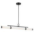 KICHLER, RIVEN CHANDELIER, LINEAR LIGHT