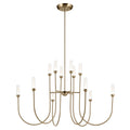 KICHLER, MORAINE CHANDELIER, CHANDELIER LIGHT