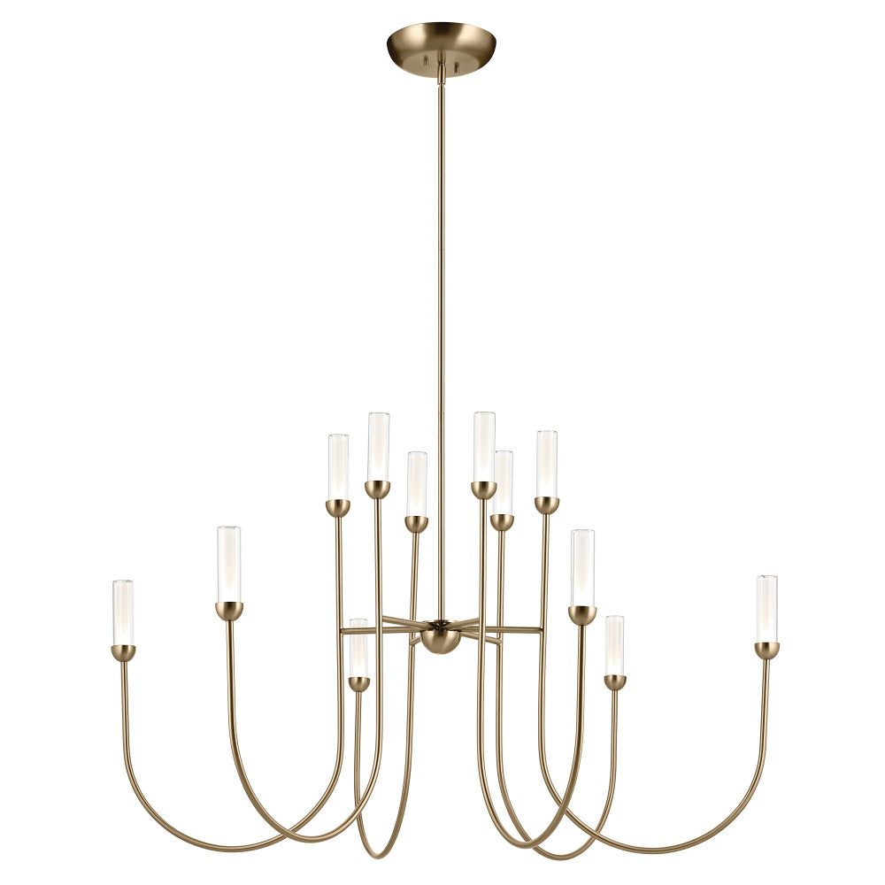 KICHLER, MORAINE CHANDELIER, CHANDELIER LIGHT
