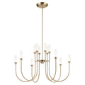 KICHLER, MORAINE CHANDELIER, CHANDELIER LIGHT
