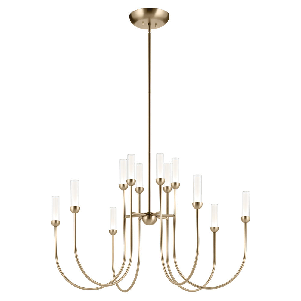 KICHLER, MORAINE CHANDELIER, CHANDELIER LIGHT