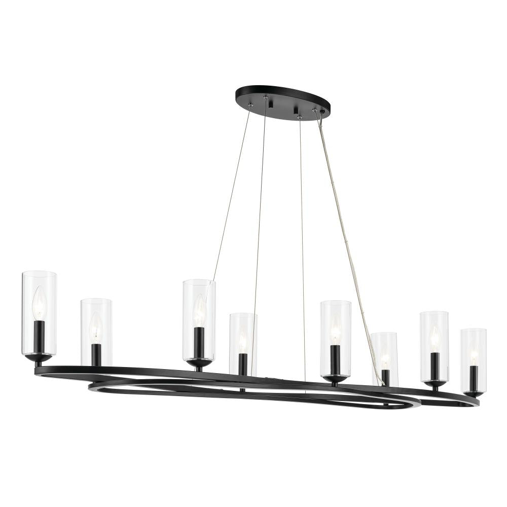 KICHLER, HARPIN CHANDELIER, PENDANT LIGHT