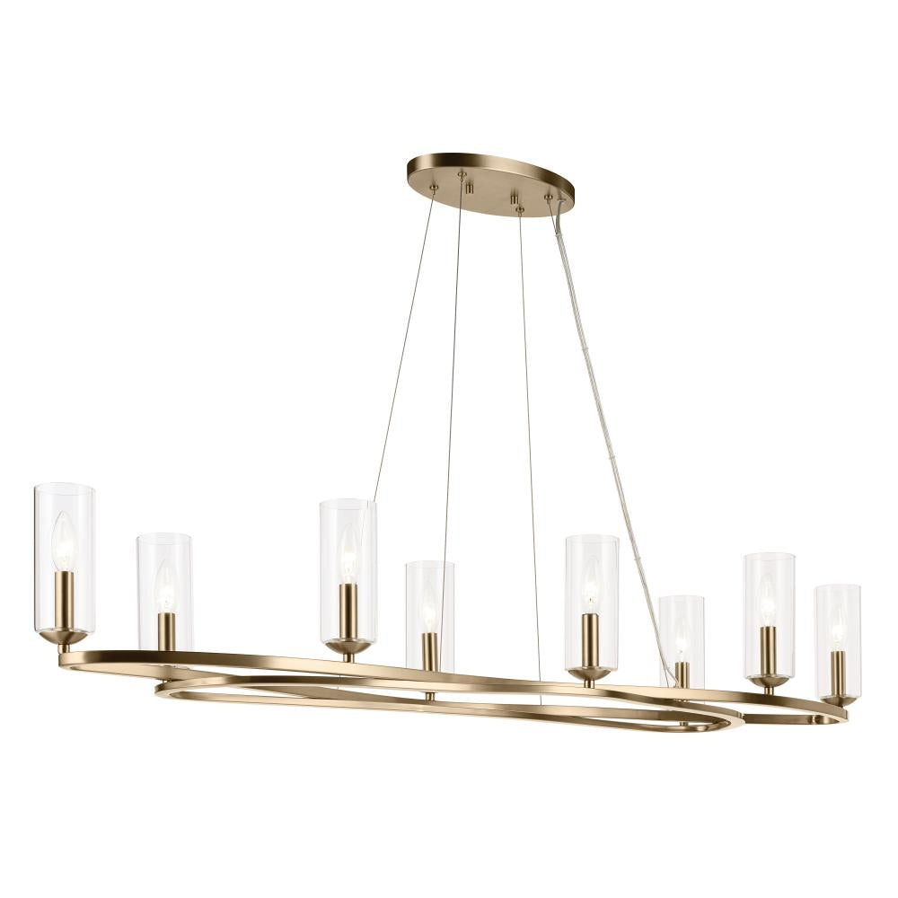KICHLER, HARPIN CHANDELIER, PENDANT LIGHT