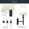 KICHLER, Kleine Wall Sconce, WALL SCONCES