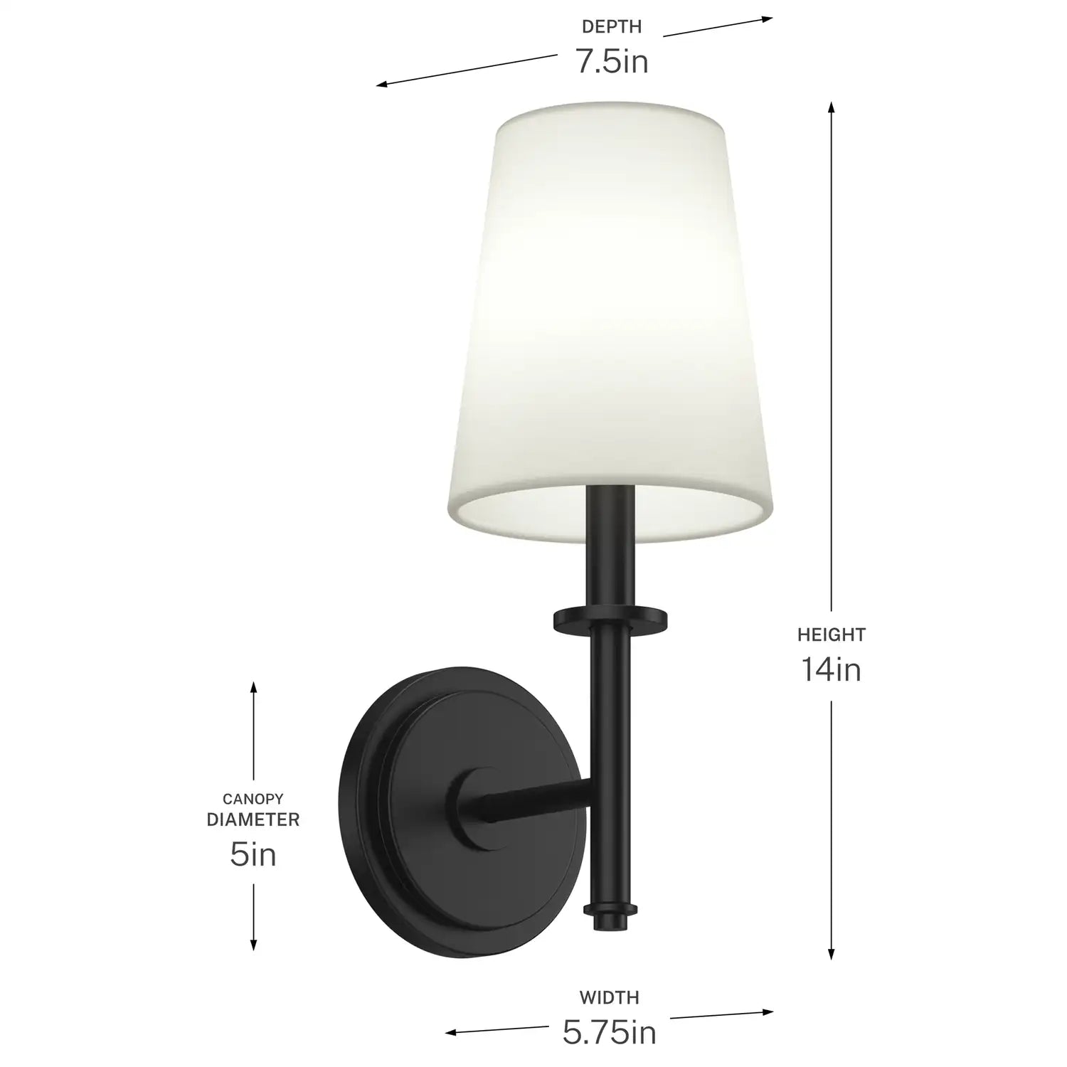 KICHLER, Kleine Wall Sconce, WALL SCONCES