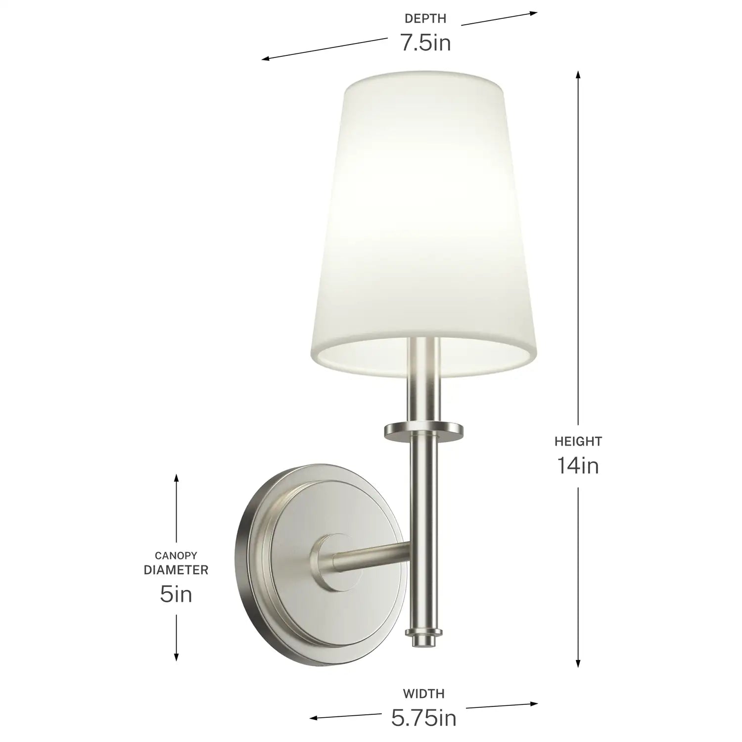 KICHLER, Kleine Wall Sconce, WALL SCONCES