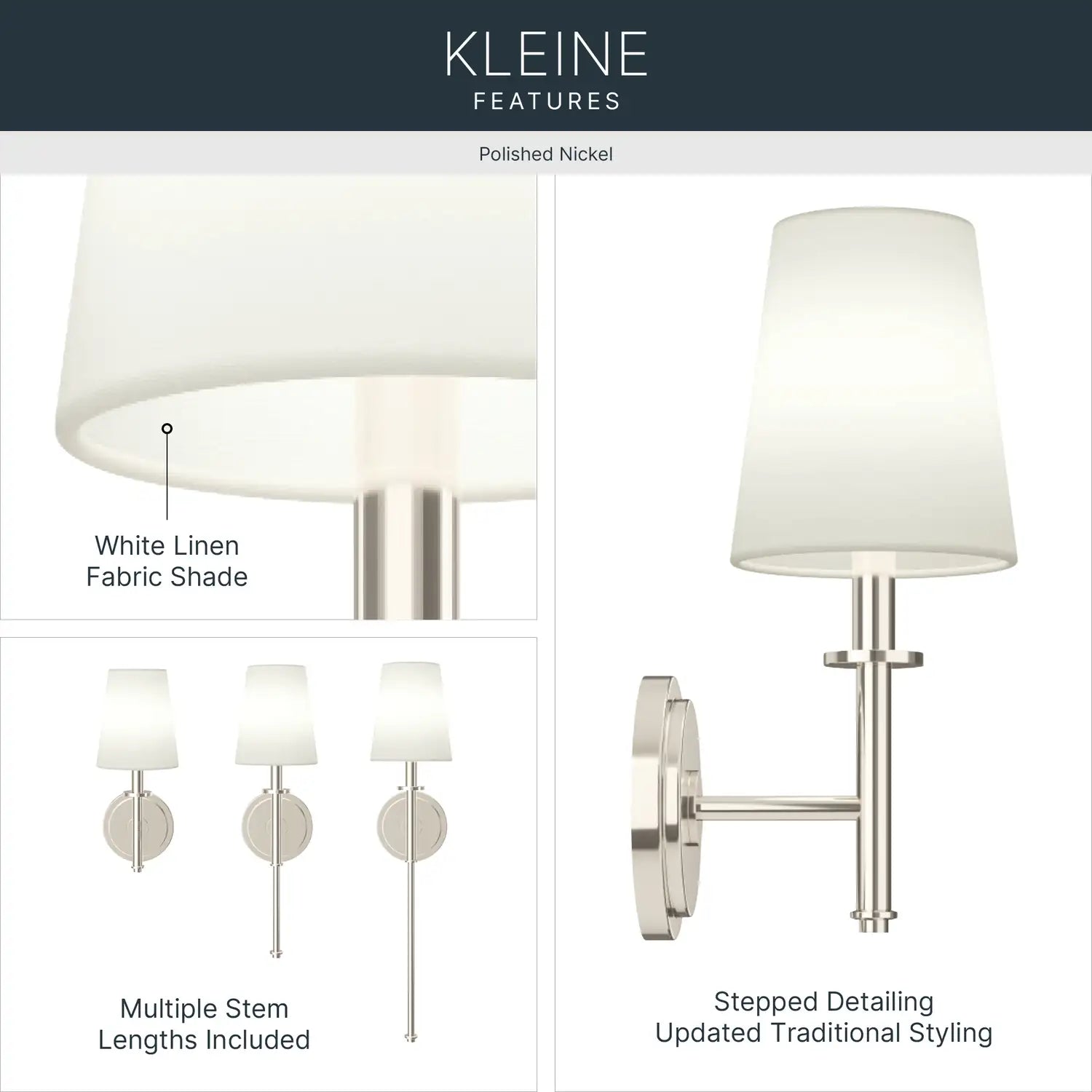 KICHLER, Kleine Wall Sconce, WALL SCONCES
