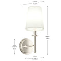KICHLER, Kleine Wall Sconce, WALL SCONCES