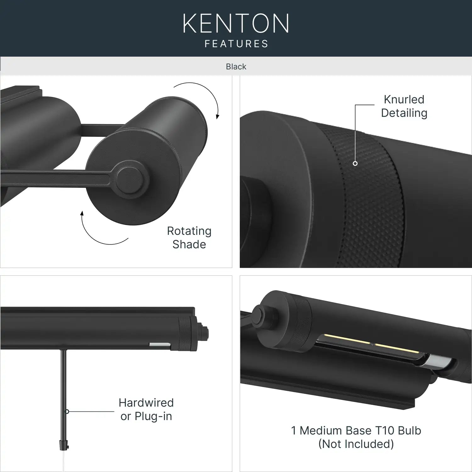 KICHLER, Kenton Wall Sconce, WALL SCONCES