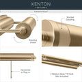KICHLER, Kenton Wall Sconce, WALL SCONCES