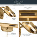 KICHLER, Caillier Wall Sconce, WALL SCONCES