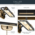 KICHLER, Caillier Wall Sconce, WALL SCONCES
