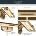 KICHLER, Caillier Wall Sconce, WALL SCONCES