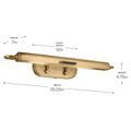 KICHLER, Caillier Wall Sconce, WALL SCONCES