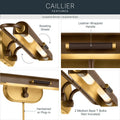 KICHLER, Caillier Wall Sconce, WALL SCONCES