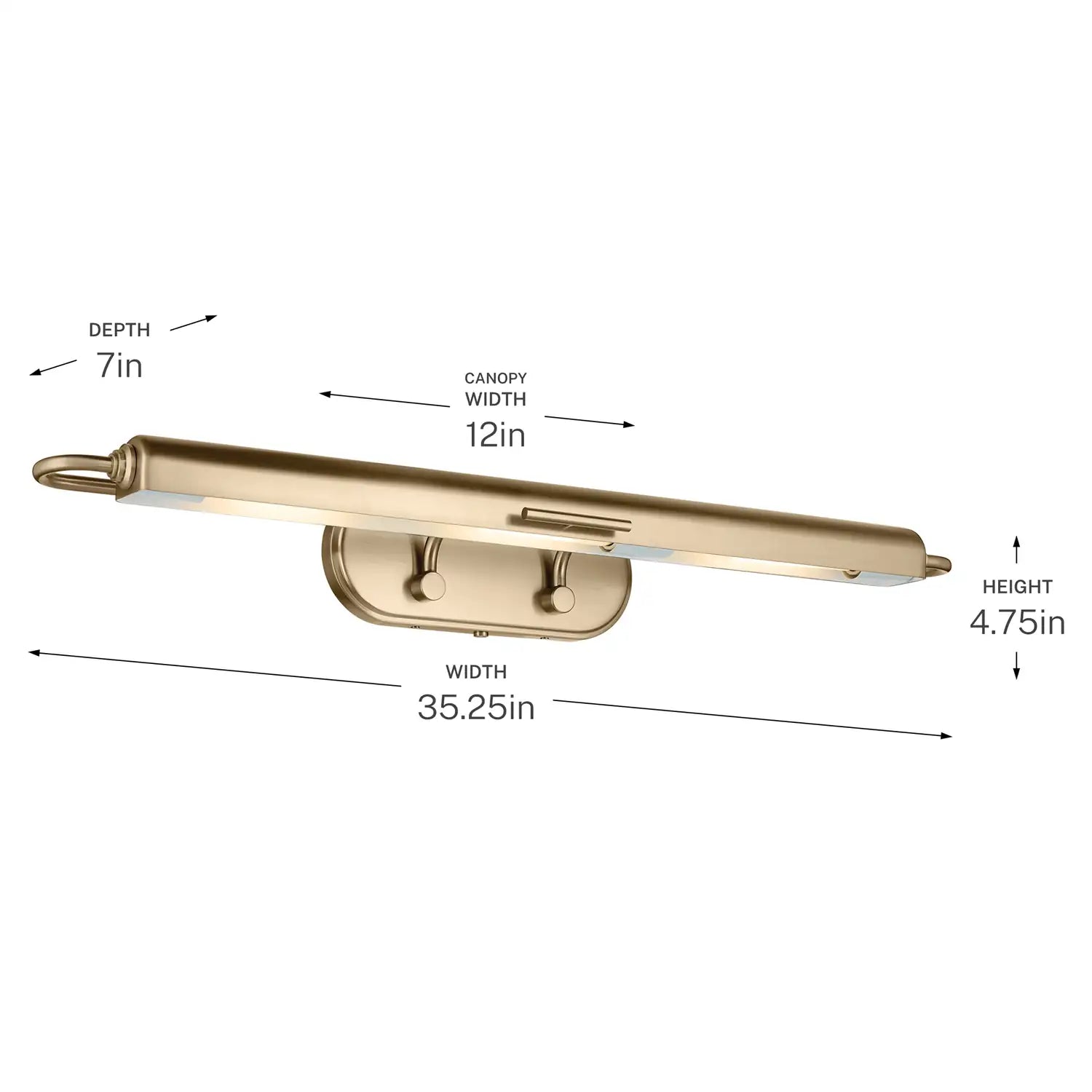 KICHLER, Caillier Wall Sconce, WALL SCONCES