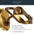 KICHLER, Caillier Wall Sconce, WALL SCONCES