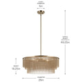 KICHLER, Khaite Chandelier, CHANDELIER LIGHT
