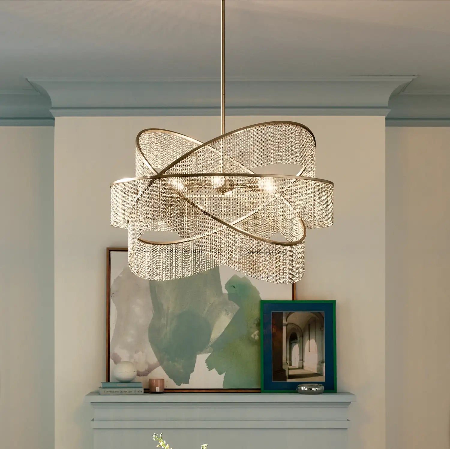 KICHLER, Khaite Chandelier, CHANDELIER LIGHT