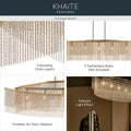 KICHLER, Khaite Chandelier, CHANDELIER LIGHT
