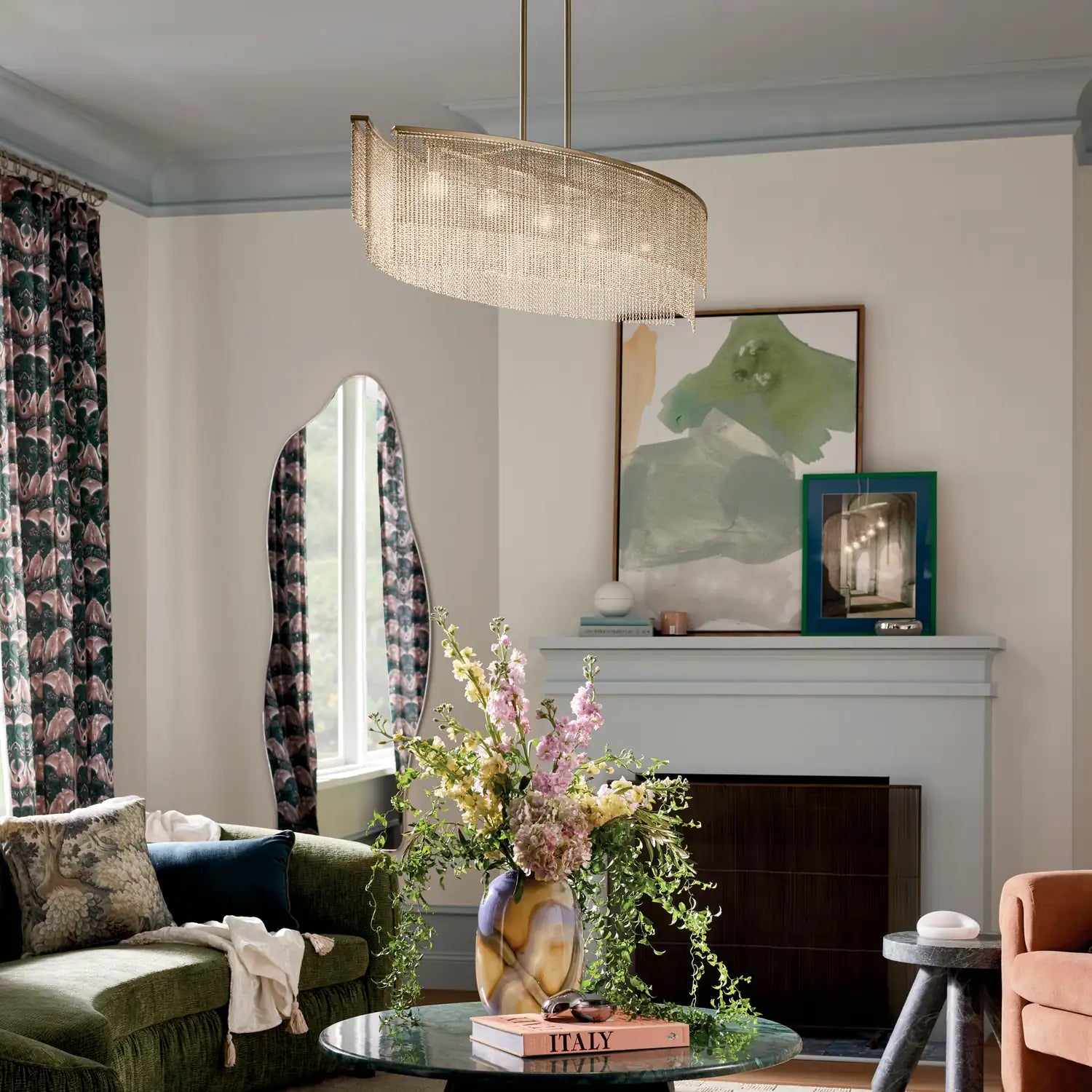 KICHLER, Khaite Chandelier, CHANDELIER LIGHT