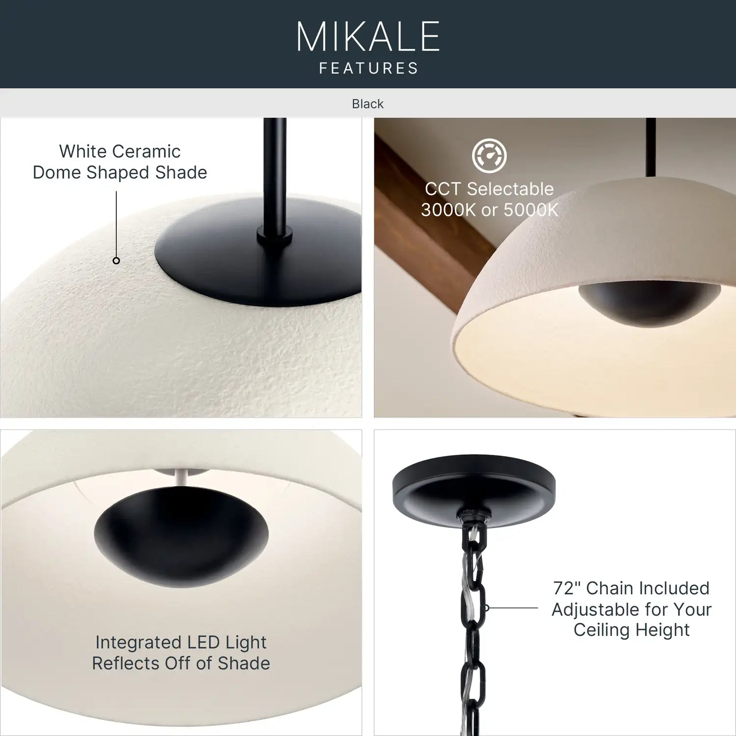 KICHLER, Mikale Pendants, PENDANT LIGHT