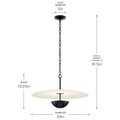 KICHLER, Mikale Pendants, PENDANT LIGHT