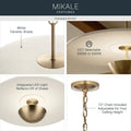 KICHLER, Mikale Pendants, PENDANT LIGHT