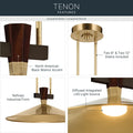 KICHLER, Tenon Pendants, PENDANT LIGHT