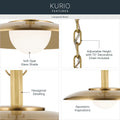 KICHLER, Kurio Pendants, PENDANT LIGHT