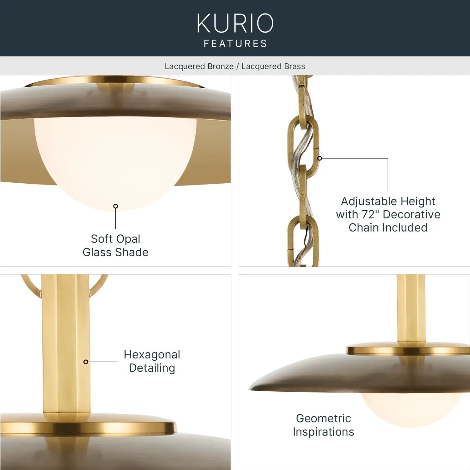 KICHLER, Kurio Pendants, PENDANT LIGHT