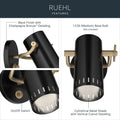 KICHLER, Ruehl Wall Sconce, WALL SCONCES
