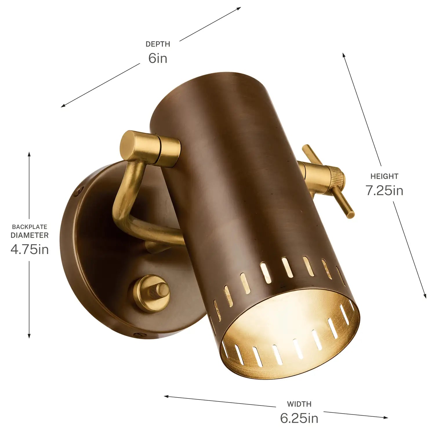 KICHLER, Ruehl Wall Sconce, WALL SCONCES