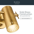 KICHLER, Ruehl Wall Sconce, WALL SCONCES