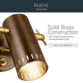 KICHLER, Ruehl Wall Sconce, WALL SCONCES