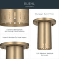 KICHLER, Ruehl Ceiling Lights, FLUSH MOUNT CEILING LIGHTS