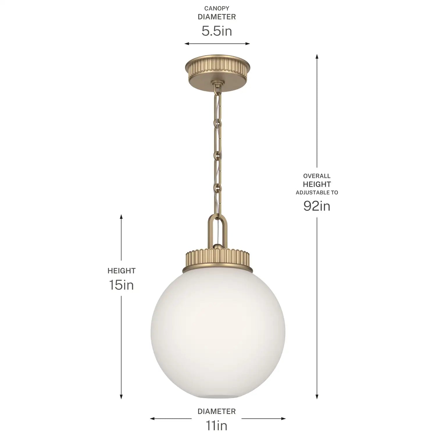 KICHLER, Andorra Pendants, PENDANT LIGHT